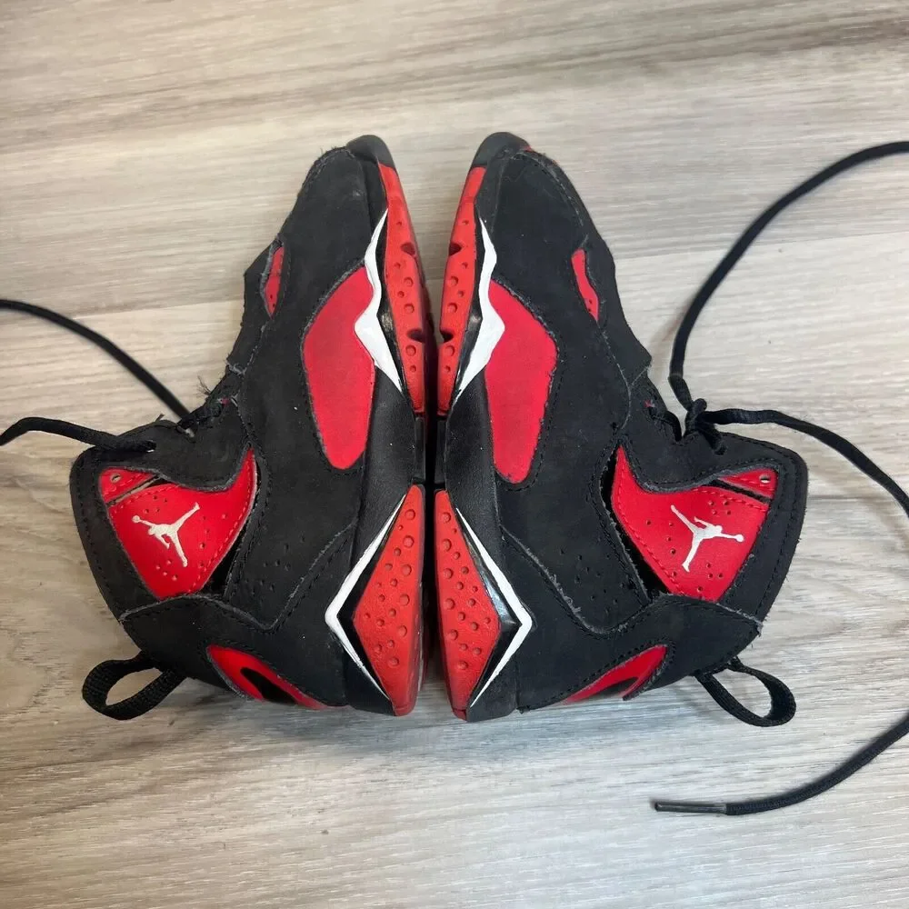 Nike Air Jordan True Flight Bred Black Red CU4936-001 Toddler Size‎ 9C